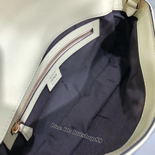 FENDI精品女包 芬迪BAGUETTE中號羊皮手袋 Fendi 0191M迷你肩背斜挎包 fdzg2532